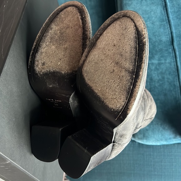 rag & bone ‘Ashby’ Bootie in Sz 9, Asphalt Suede - Picture 6 of 7